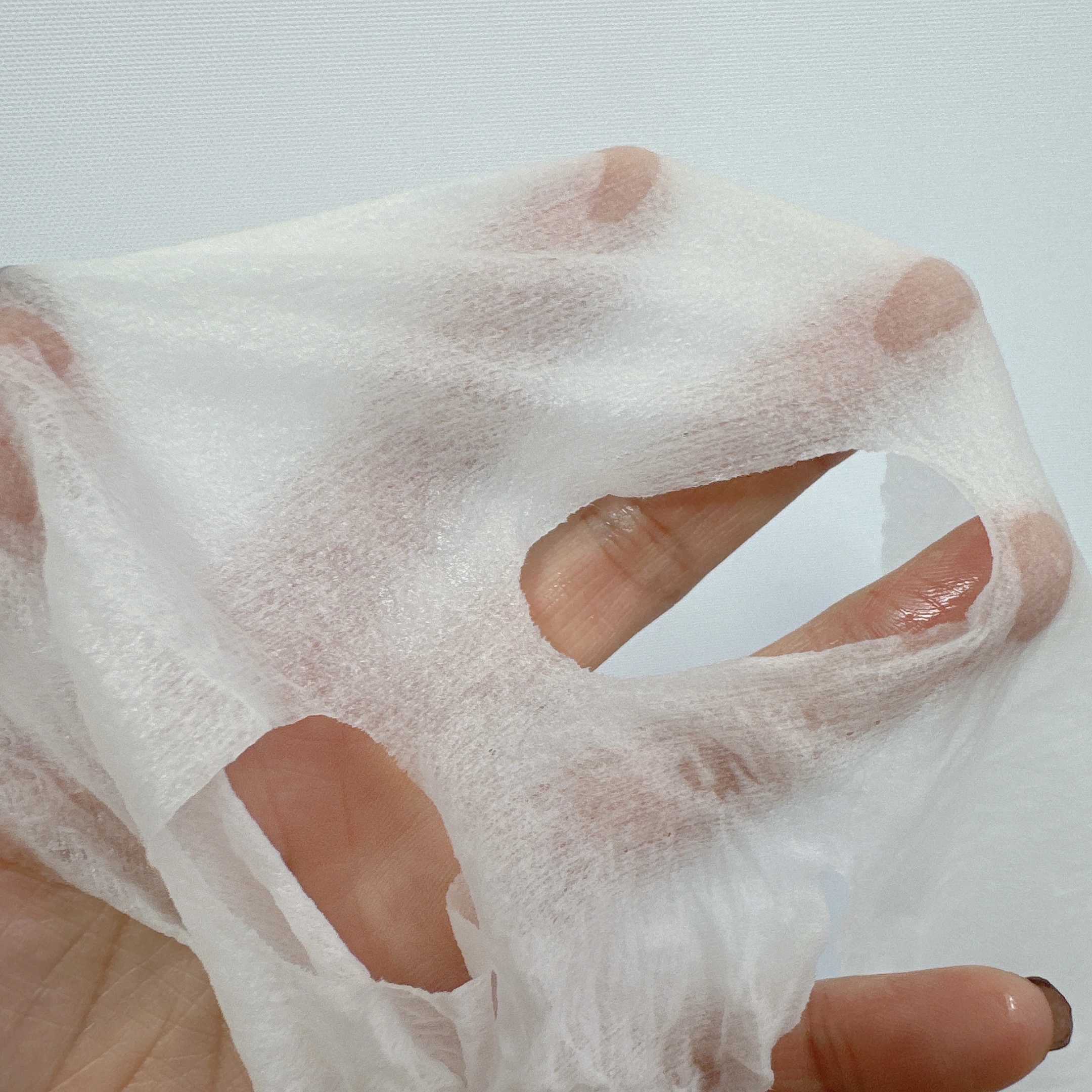 圧縮フェイスマスク 個包装カップ付き/DAISO/シートマスク・パックを使ったクチコミ（3枚目）