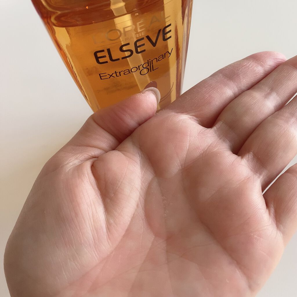 エルセーヴ エクストラオーディナリーオイル エクストラリッチ フィニッシュ/ロレアル パリ/ヘアオイルを使ったクチコミ（3枚目）