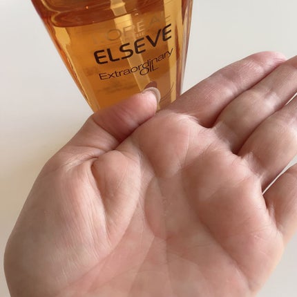 エルセーヴ エクストラオーディナリーオイル エクストラリッチ フィニッシュ/ロレアル パリ/ヘアオイルを使ったクチコミ(3枚目)