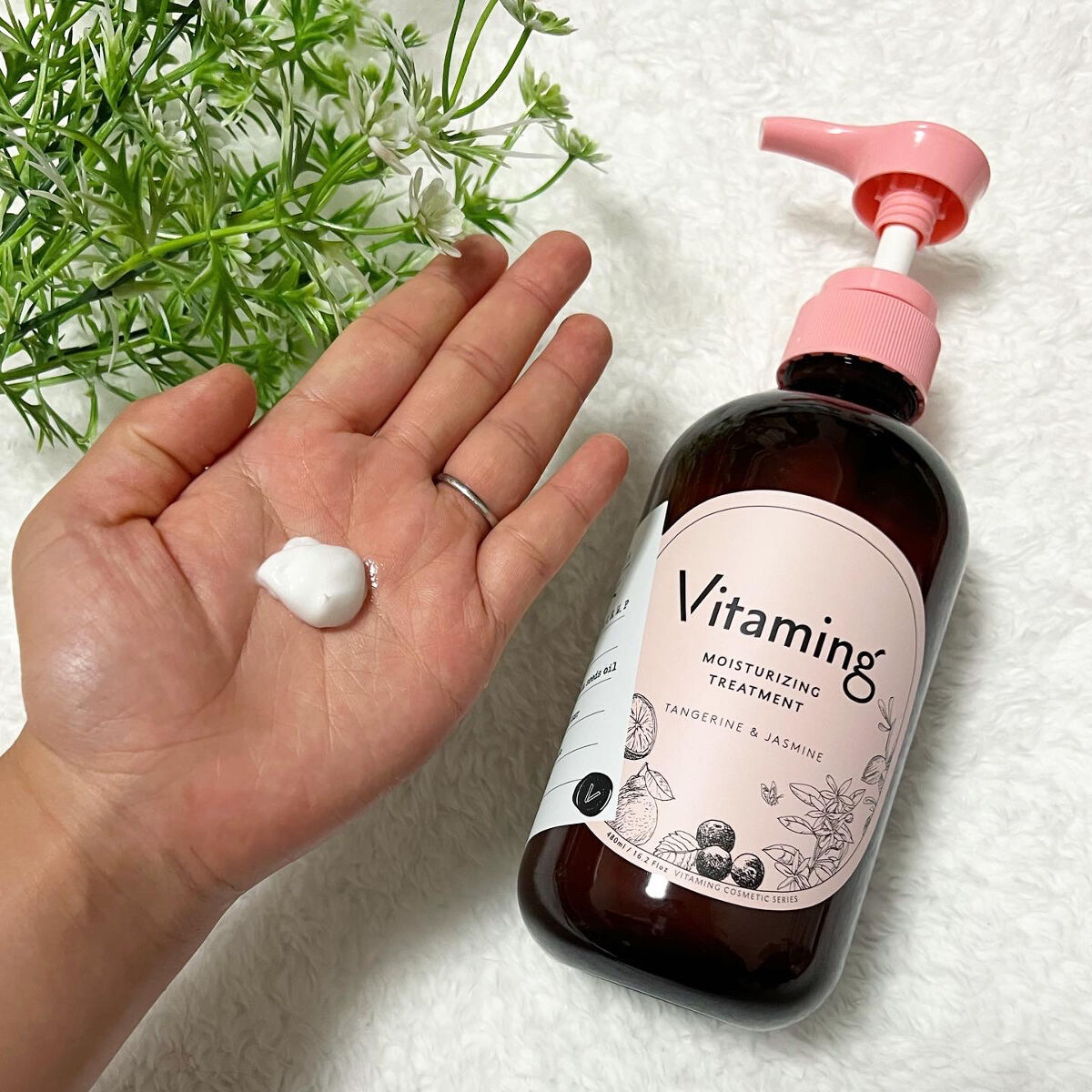 モイストシャンプー/トリートメント(タンジェリン＆ジャスミンの香り)/Vitaming/市販シャンプーを使ったクチコミ（3枚目）