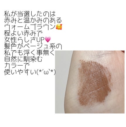 フィルム眉カラー/デジャヴュ/眉マスカラを使ったクチコミ(4枚目)