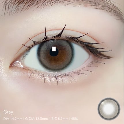 I am Kristin/Hapa kristin/1ヶ月(1MONTH)カラコンを使ったクチコミ(5枚目)