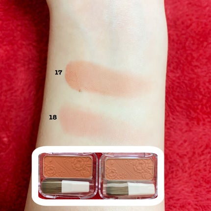 ナチュラル チークN/CEZANNE/パウダーチークを使ったクチコミ(2枚目)