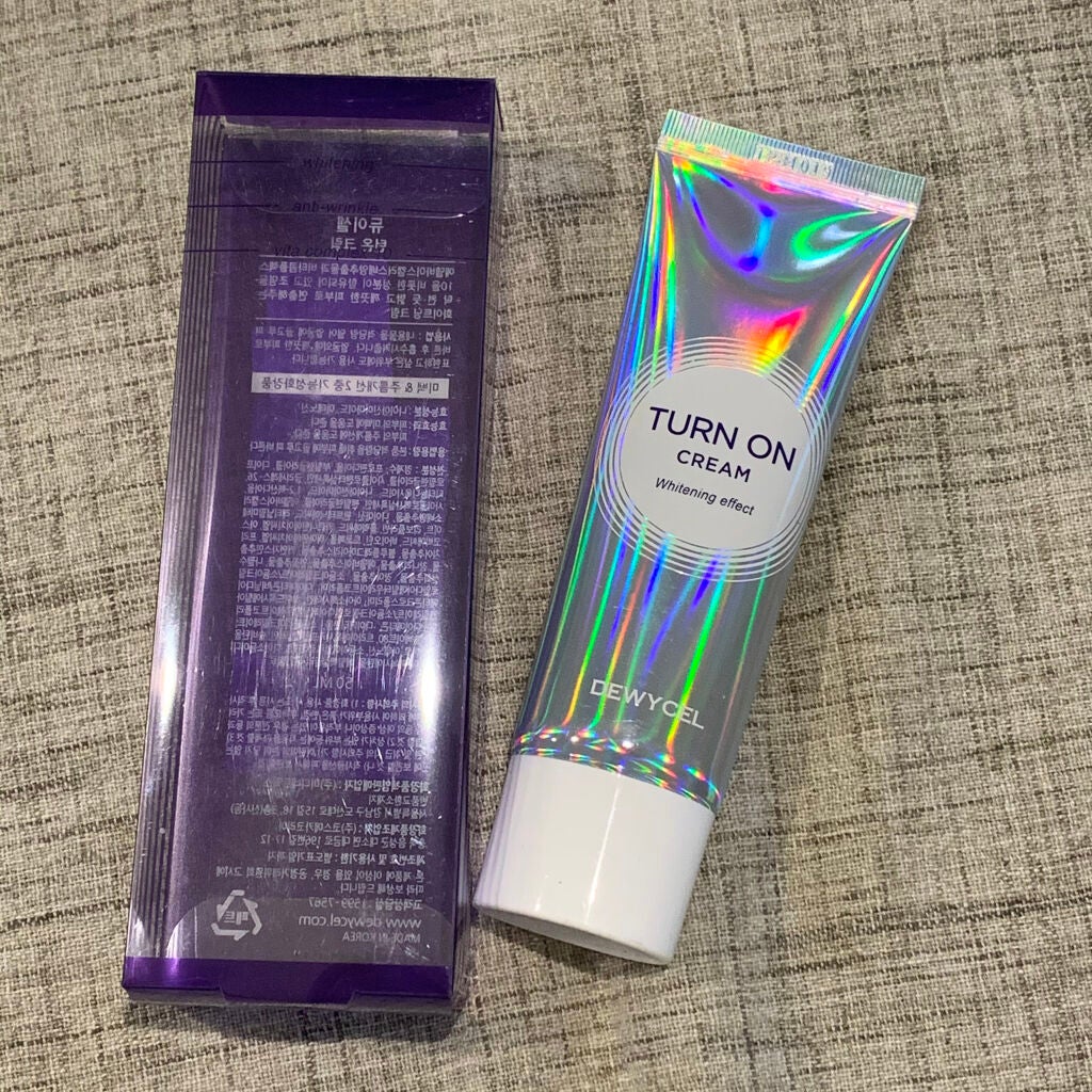 デュイセル ターンオンクリーム/DEWYCEL/フェイスクリームを使ったクチコミ(1枚目)