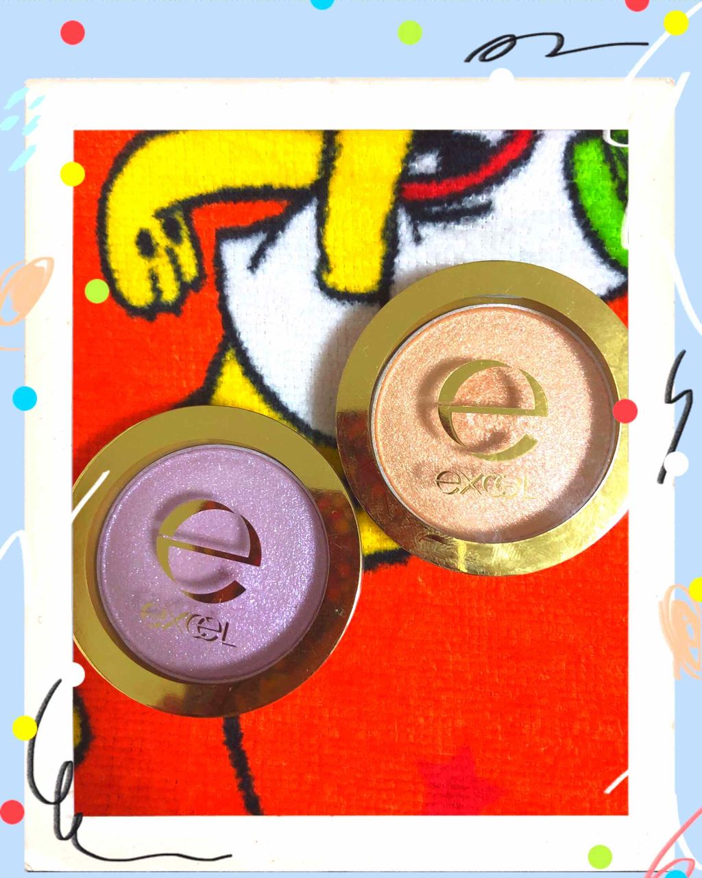 シャイニーシャドウ N/excel/単色アイシャドウを使ったクチコミ（1枚目）