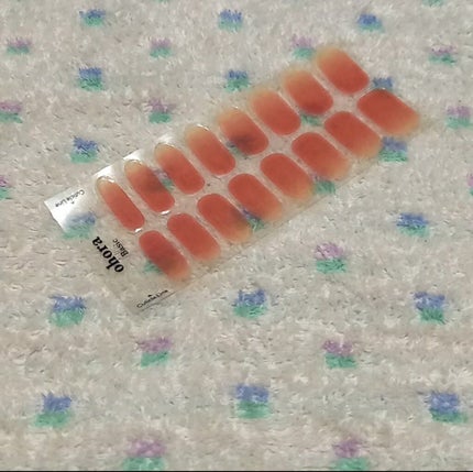 セミキュアジェルネイル(ハンド)/ohora/ネイルシールを使ったクチコミ(2枚目)