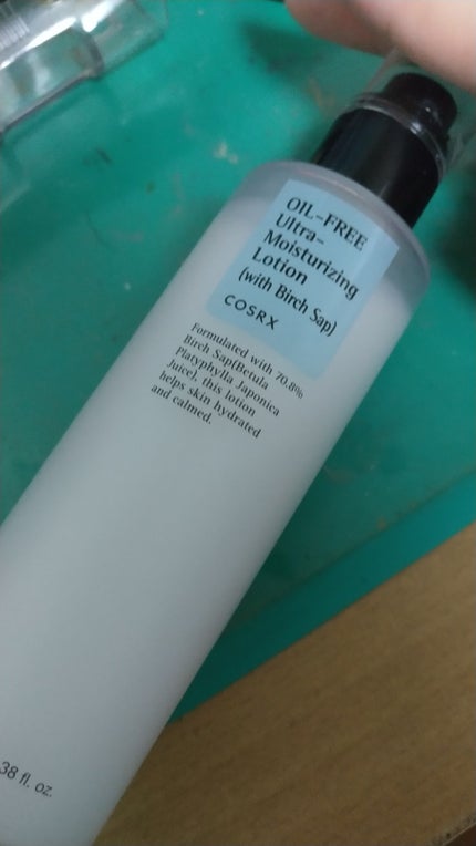 オイルフリーウルトラモイスチャーライジングローション/COSRX/乳液を使ったクチコミ(1枚目)