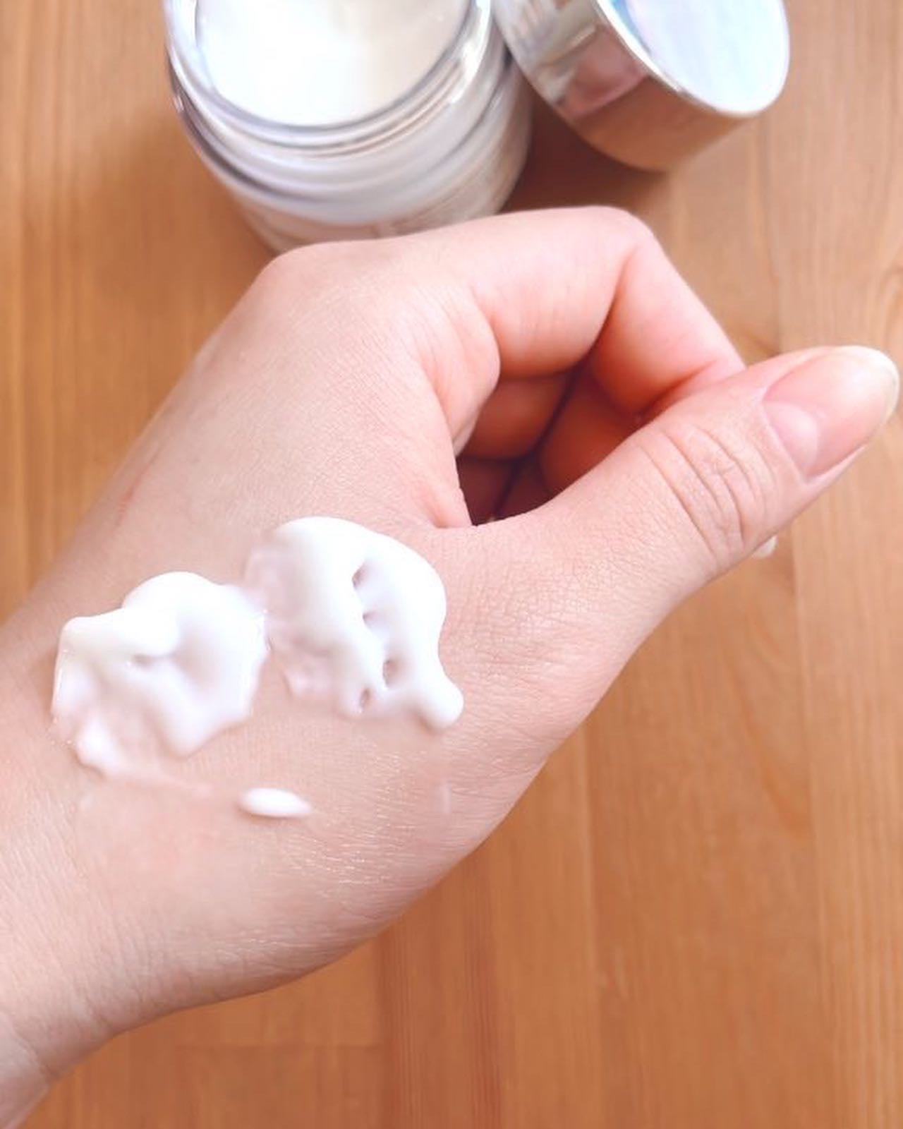 フレッシュリージュースドビタミンEマスク(90g)/Klairs/フェイスクリームを使ったクチコミ(4枚目)