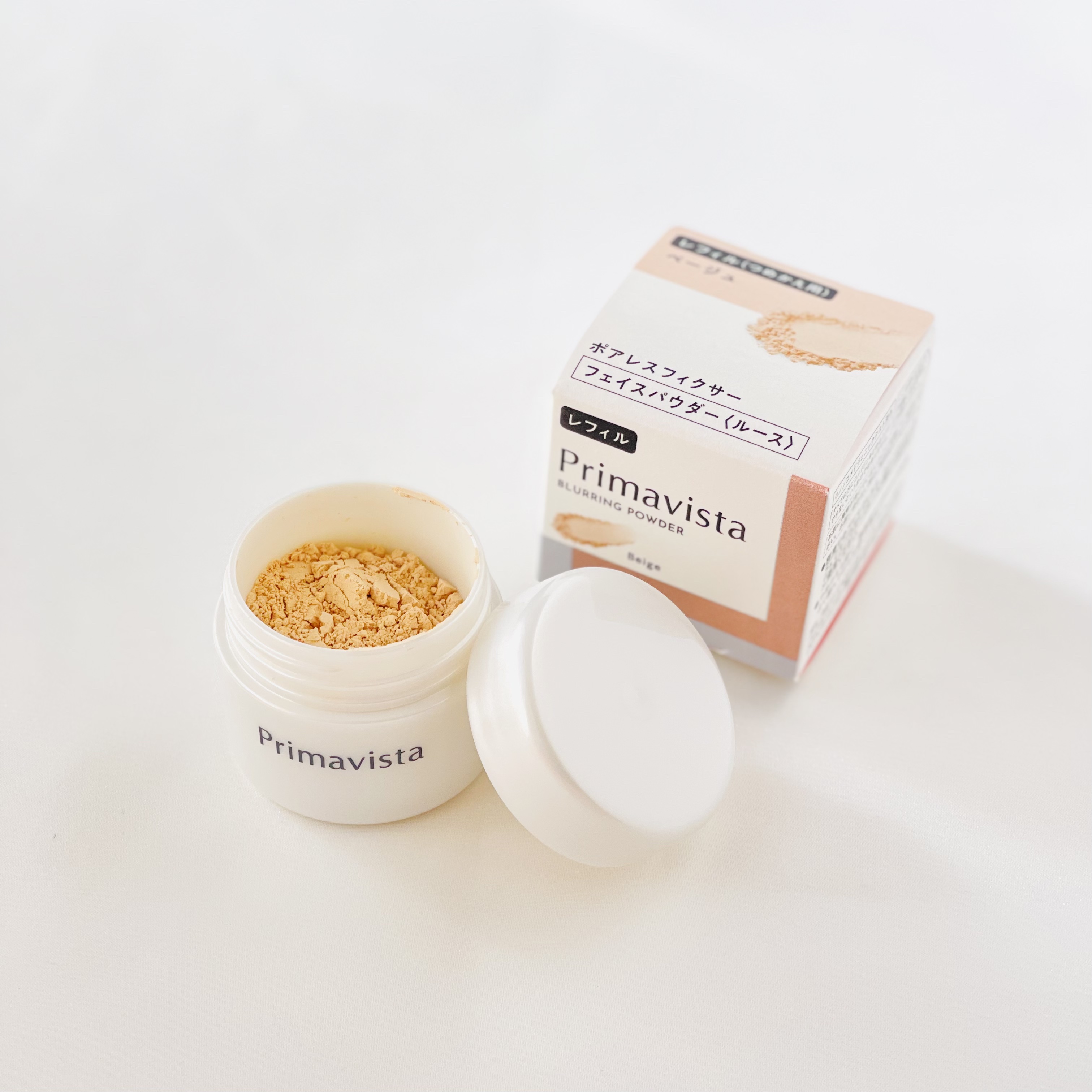 ポアレスフィクサー/プリマヴィスタ/ルースパウダーを使ったクチコミ（1枚目）