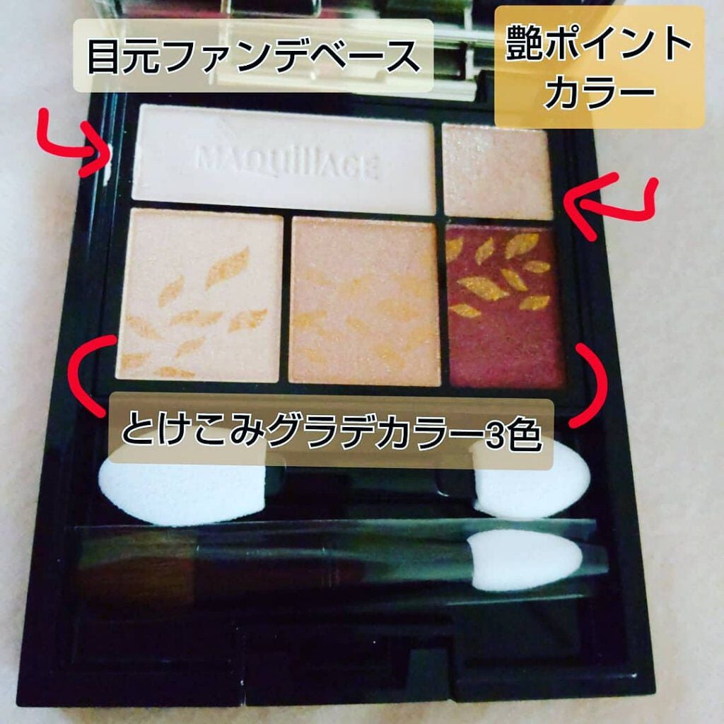 ドラマティックスタイリングアイズ/マキアージュ/アイシャドウパレットを使ったクチコミ(2枚目)