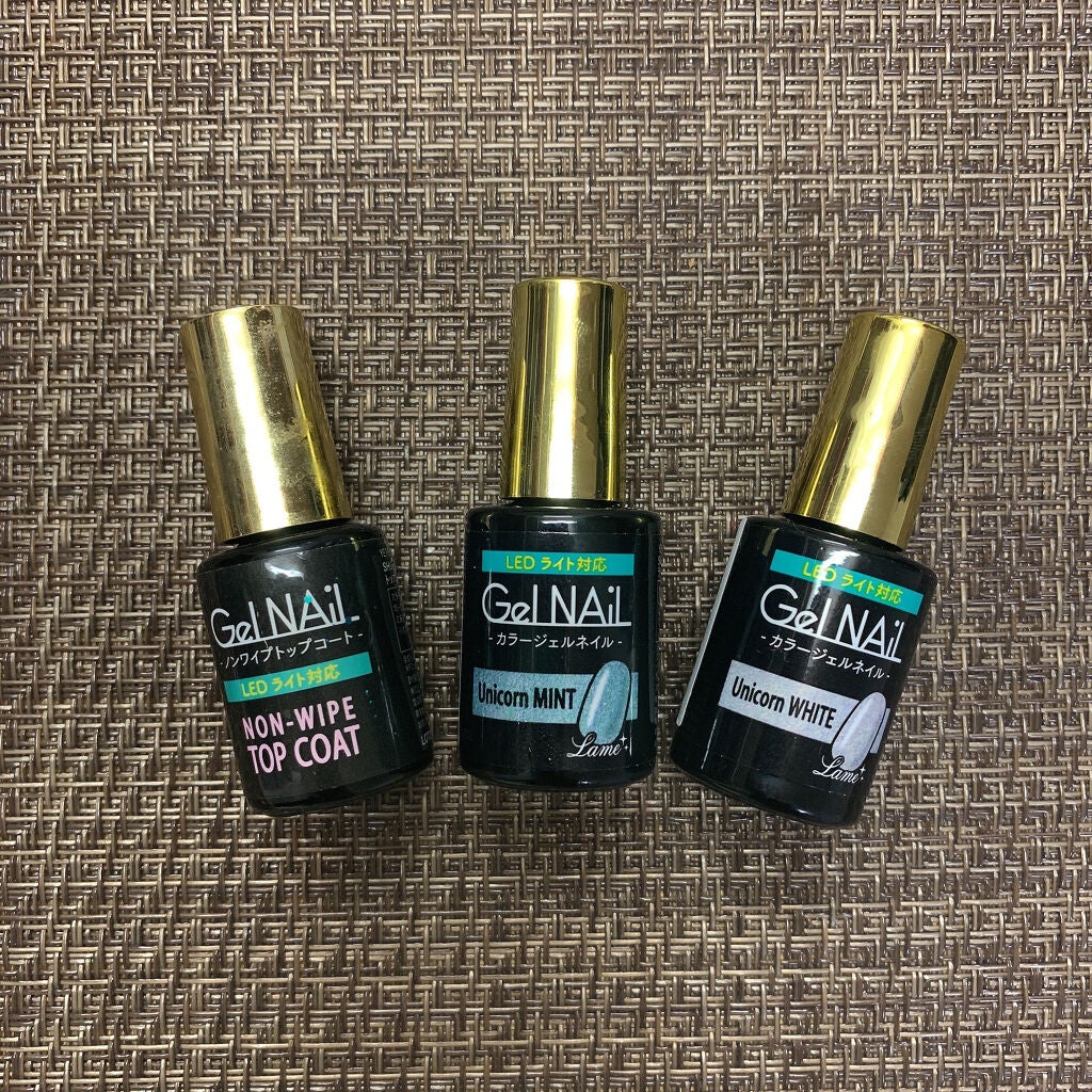 ジェルネイル(ライト対応)/セリア/ジェルネイルを使ったクチコミ(3枚目)