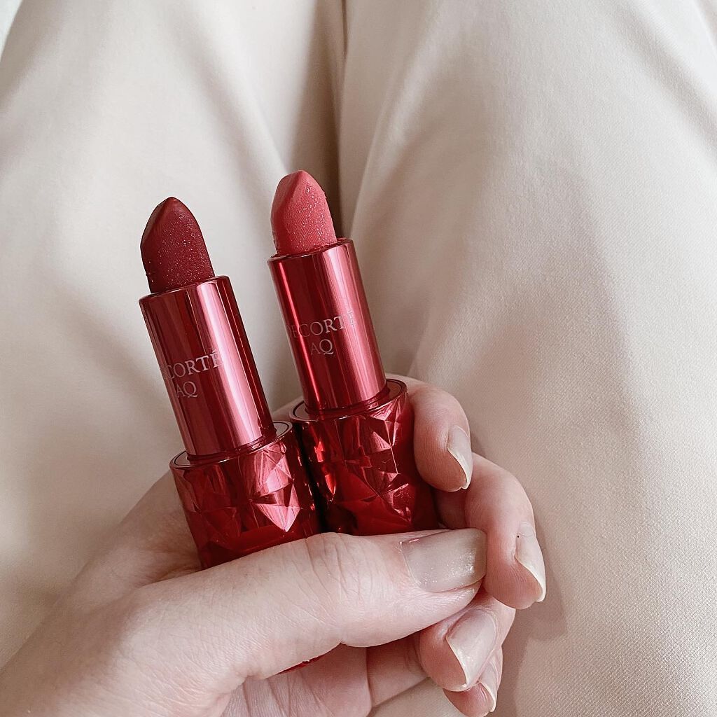 AYU on LIPS 「とにかくかわいすぎるコスメデコルテAQの限定リップ💘このキラ..」(1枚目)