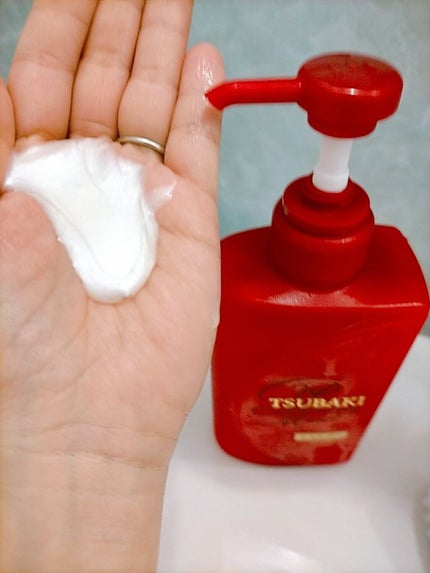 プレミアムモイスト シャンプー/ヘアコンディショナー/TSUBAKI/市販シャンプーを使ったクチコミ(2枚目)