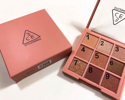 3CE マルチアイカラーパレット/3CE/アイシャドウパレットを使ったクチコミ(1枚目)