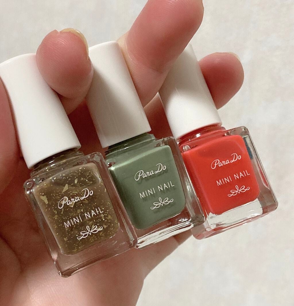 ミニネイル/パラドゥ/マニキュアを使ったクチコミ(5枚目)