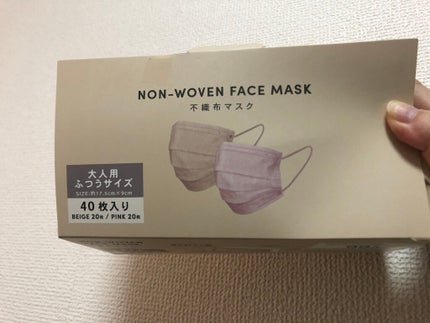 NON-WOVEN FACE MASK/3COINS/マスクを使ったクチコミ(1枚目)