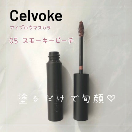 セルヴォーク インディケイトアイブロウマスカラ C/Celvoke/眉マスカラを使ったクチコミ(1枚目)