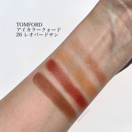 アイ カラー クォード/TOM FORD BEAUTY/アイシャドウパレットを使ったクチコミ(5枚目)