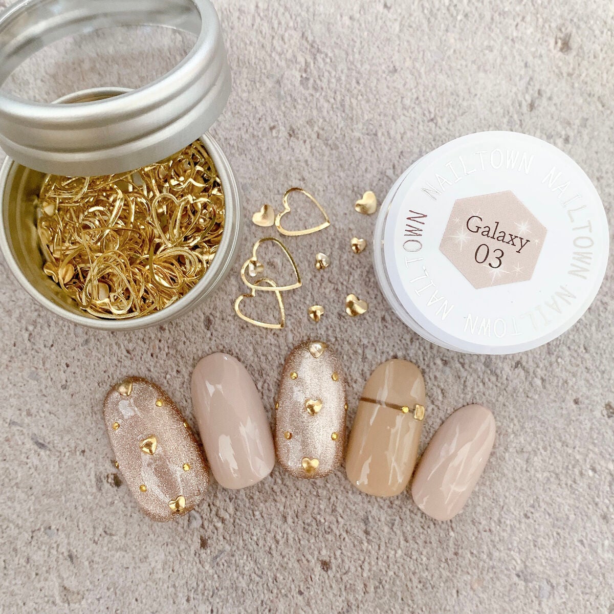 マグネットジェル/NAILTOWN/ジェルネイルを使ったクチコミ(2枚目)