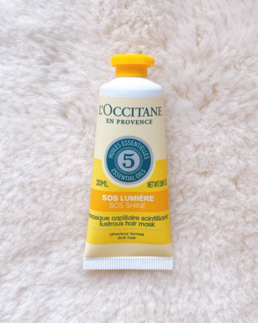 ファイブハーブス ヘアマスク サニーシャイン/L'OCCITANE/ヘアマスク・ヘアパックを使ったクチコミ（2枚目）
