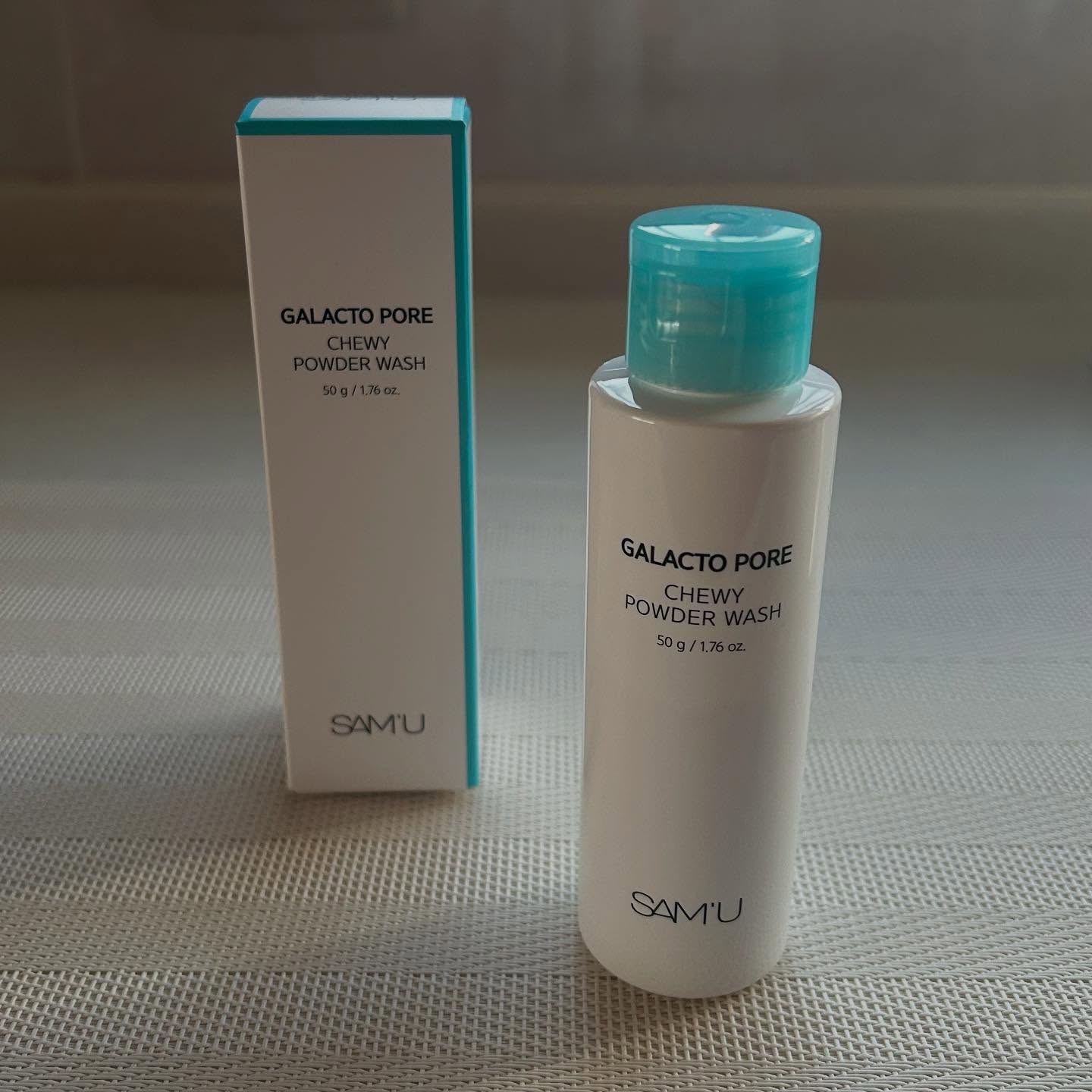 サミュ ガラクトポア チューイー パウダーウォッシュ/SAM&#39;U/洗顔パウダーを使ったクチコミ（1枚目）