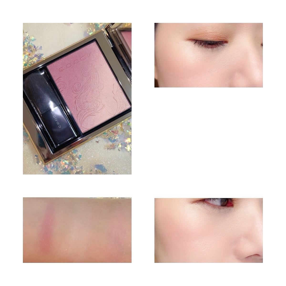 ブラーリング カラー ブラッシュ/SUQQU/パウダーチークを使ったクチコミ(2枚目)