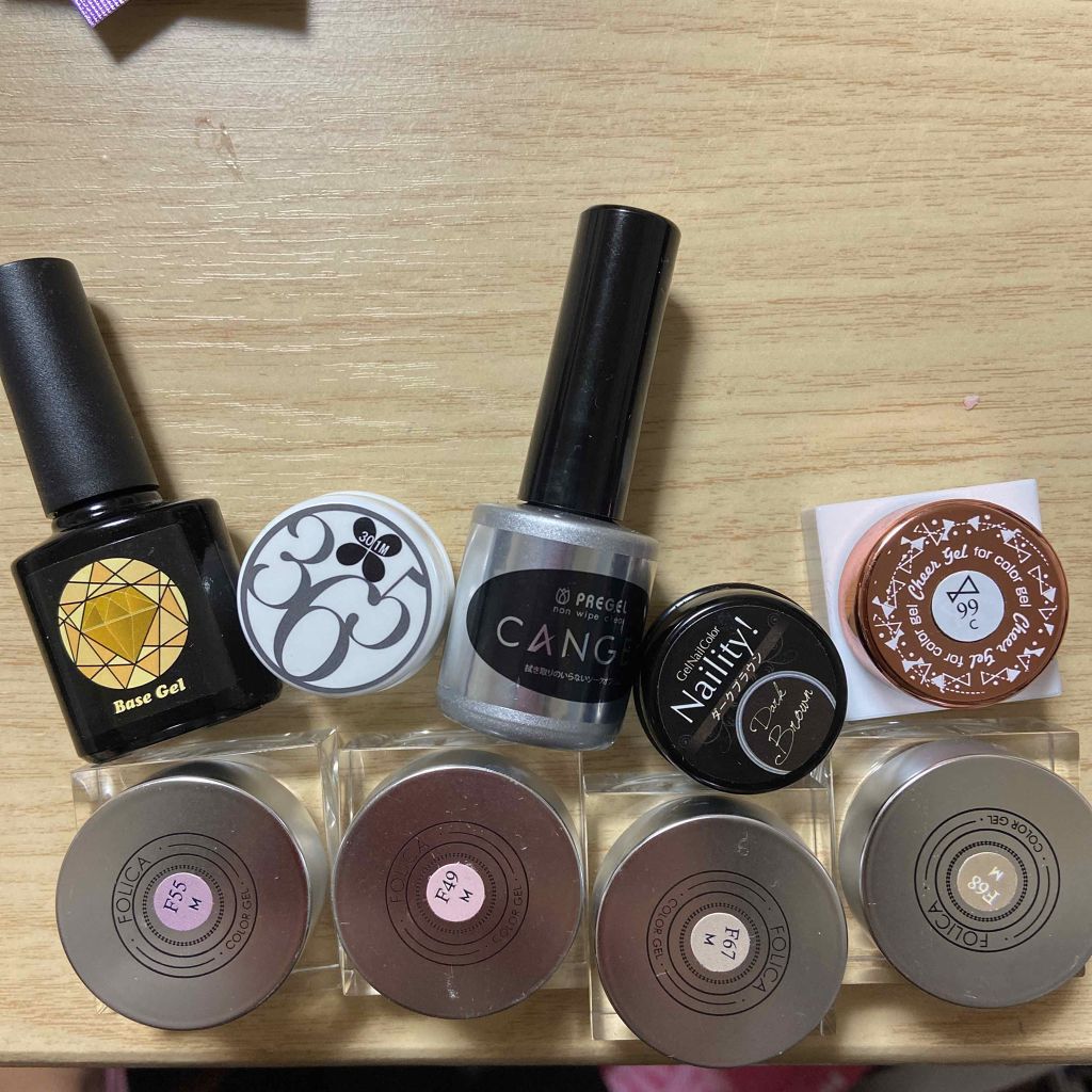 ノンワイプクリア キャンジェル(トップコート)/プリジェル/ジェルネイルを使ったクチコミ(3枚目)