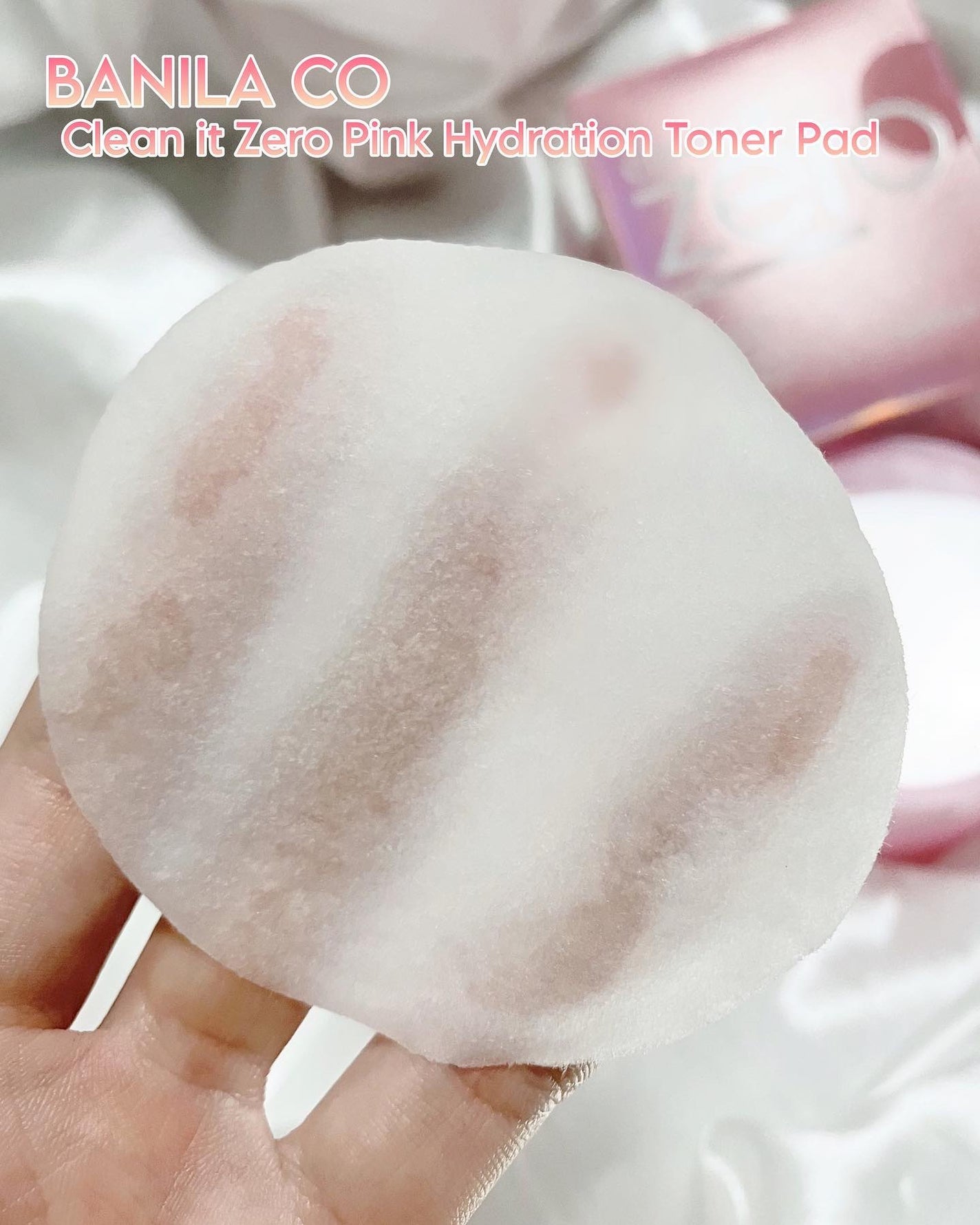 クリーンイットゼロ ピンクモイスチャートナーパッド/BANILA CO/トナーパッドを使ったクチコミ(5枚目)
