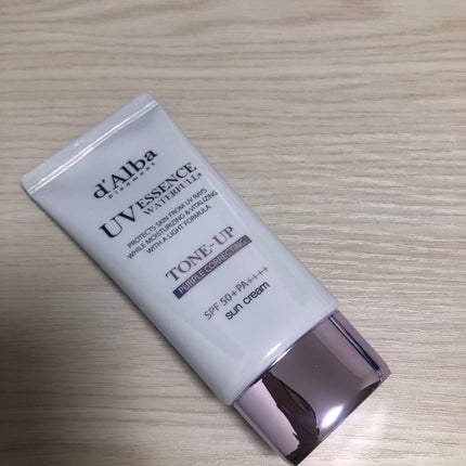 ダルバ ウォータフル トーンアップ サンクリーム(パープル)/ダルバ/日焼け止めクリームを使ったクチコミ(1枚目)