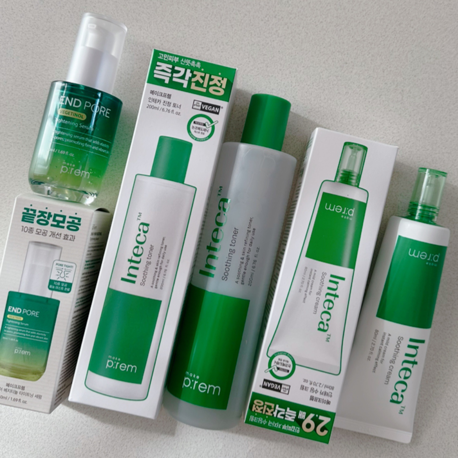 インテカ スージングトナー/make prem/化粧水を使ったクチコミ（2枚目）