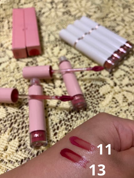 ムードインハンサーウォーターリキッドグロウ/hince/口紅を使ったクチコミ(3枚目)