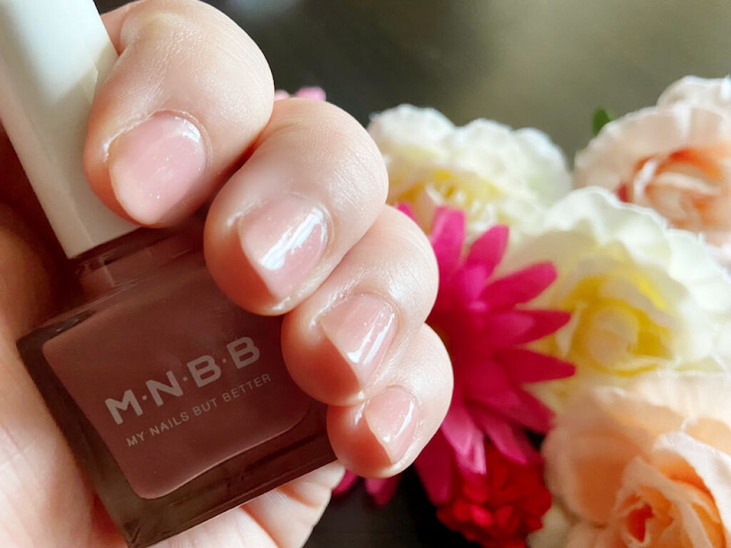 パーフェクトネイルコート カラー/M･N･B･B/オールインワンネイルを使ったクチコミ（2枚目）