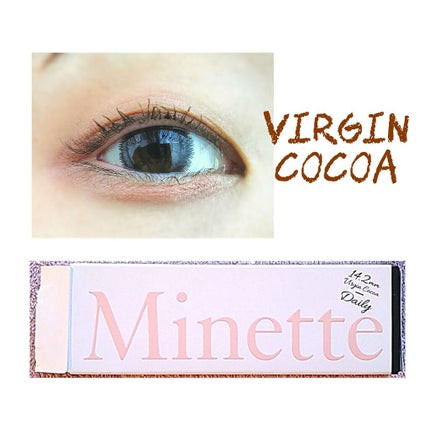 Minette/Minette/カラーコンタクトレンズを使ったクチコミ(1枚目)