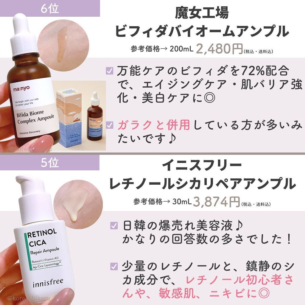 ひかる|肌悩み・成分・効果重視のスキンケア🌷 on LIPS 「他の投稿はこちらから🌟→ @korea_hikaruフォロワー..」(7枚目)