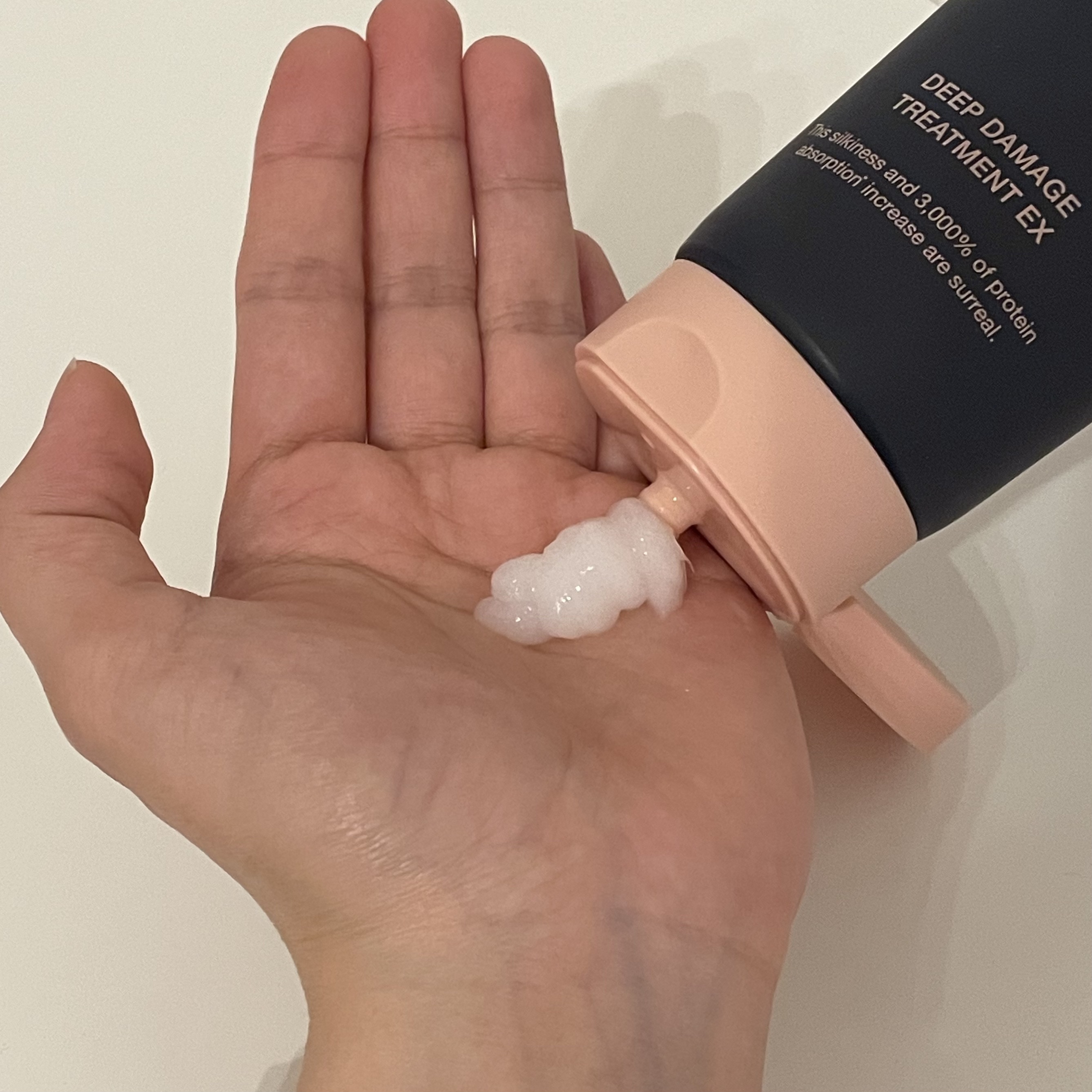 ディープダメージトリートメントEX/UNOVE/洗い流すヘアトリートメントを使ったクチコミ（2枚目）