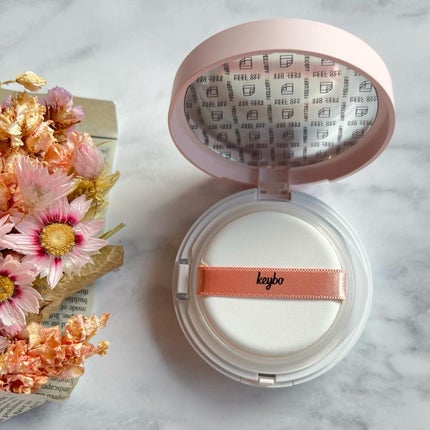 F5 リフレッシュクッション/keybo/クッションファンデーションを使ったクチコミ(2枚目)