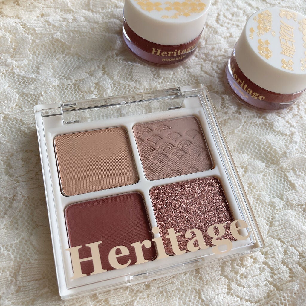 ザ ヘリテージ シャドウパレット/MERZY/アイシャドウパレットを使ったクチコミ(7枚目)