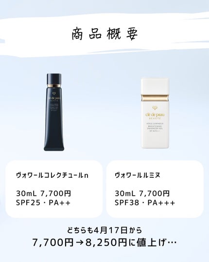 とまと村長@化粧品研究者 on LIPS 「大好きなクレドポーボーテが値上げ…!しかも一番推していた下地が..」(3枚目)