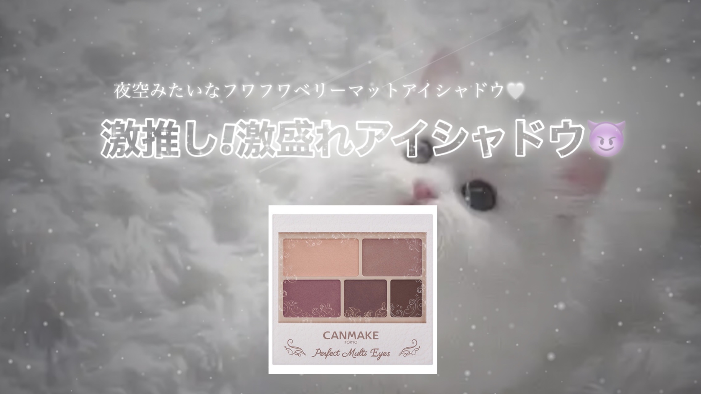 パーフェクトマルチアイズ/キャンメイク/アイシャドウパレットを使ったクチコミ（1枚目）