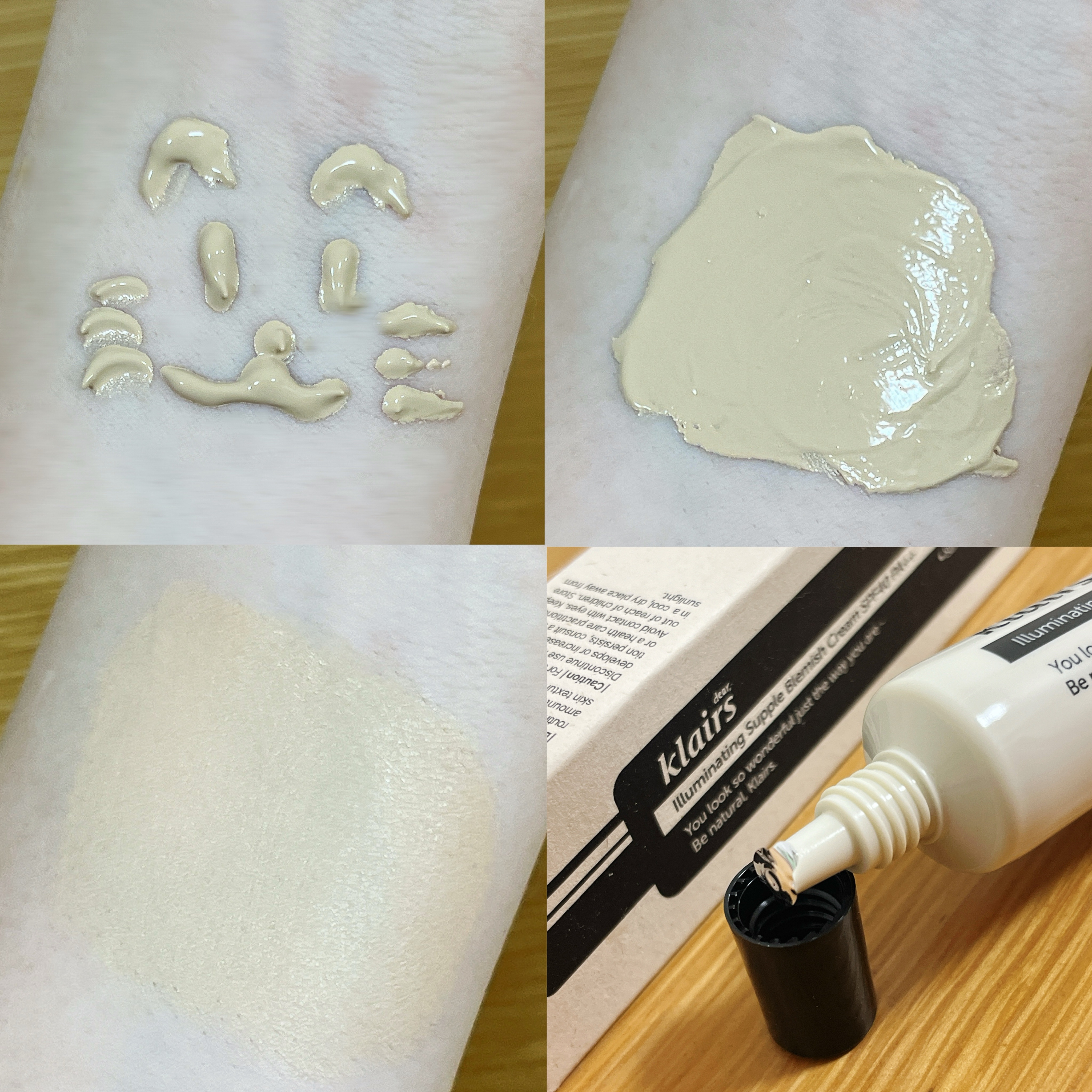 イルミネーティングサプルブレミッシュクリーム(40ml)/Klairs/化粧下地を使ったクチコミ（2枚目）