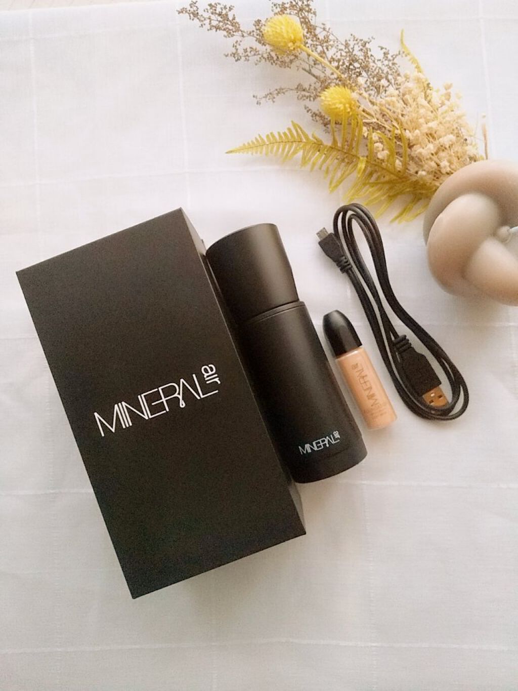 ミネラルエアースターターセット/NIMERAL air/その他ファンデーションを使ったクチコミ(2枚目)