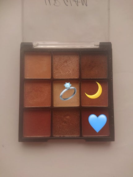 UR GLAM BLOOMING EYE COLOR PALETTE/U R GLAM/アイシャドウパレットを使ったクチコミ(2枚目)