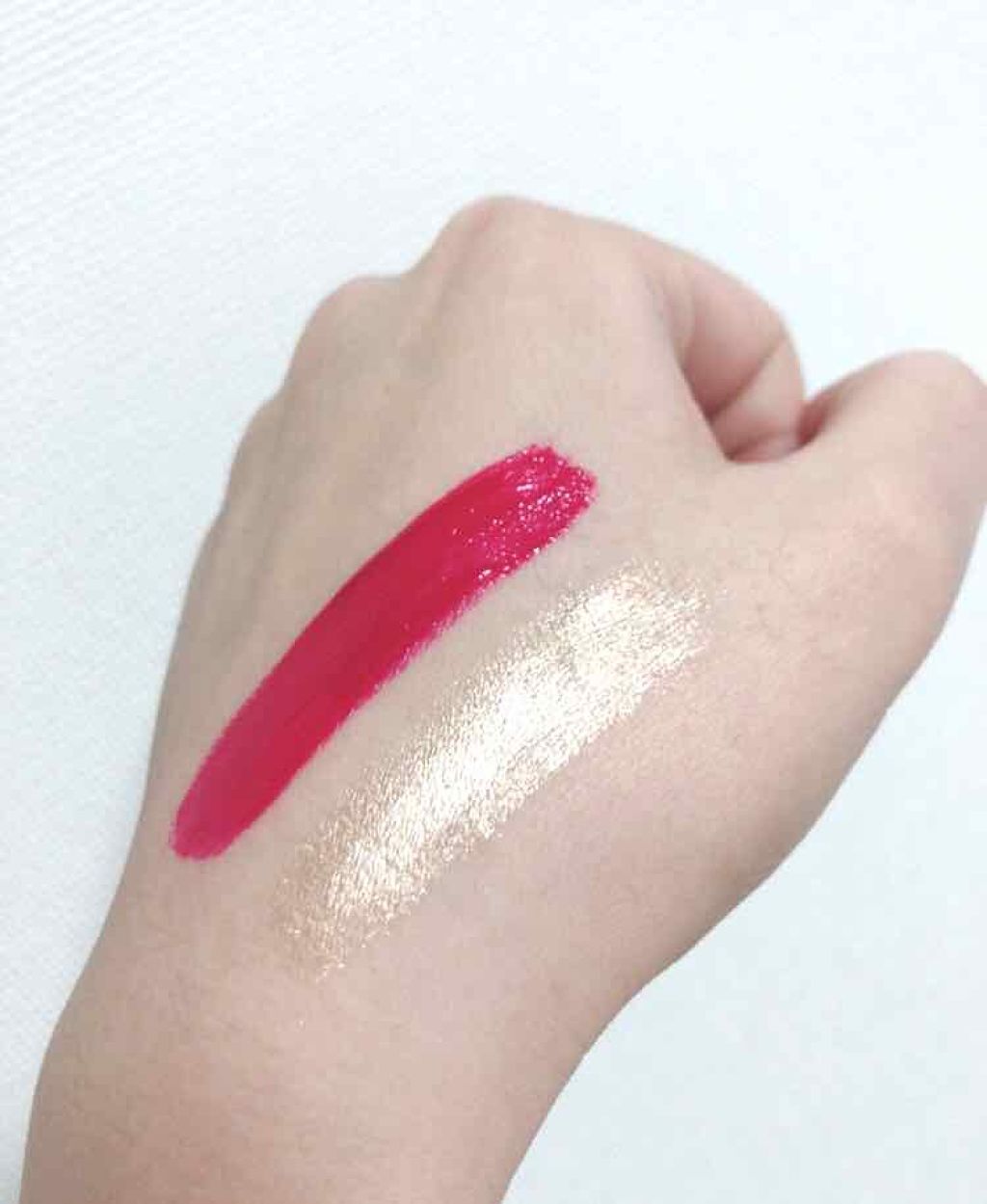 キラキラ アイシャドウ/ETUDE/スティックアイシャドウを使ったクチコミ（2枚目）