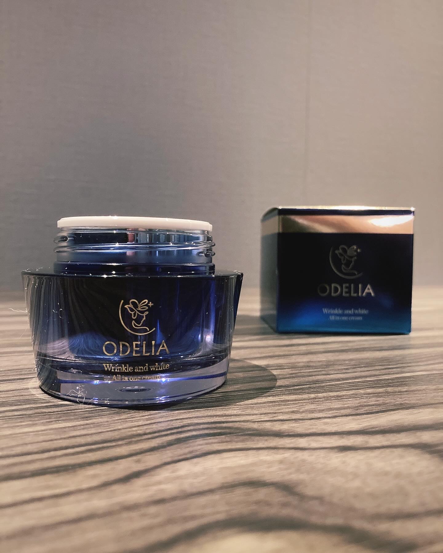 リンクル＆ホワイト オールインワンクリーム/ODELIA/オールインワン化粧品を使ったクチコミ（1枚目）