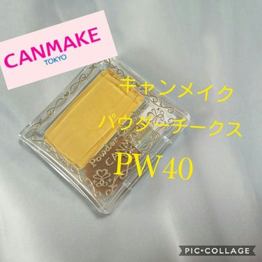 【旧品】パウダーチークス/キャンメイク/パウダーチークを使ったクチコミ（1枚目）