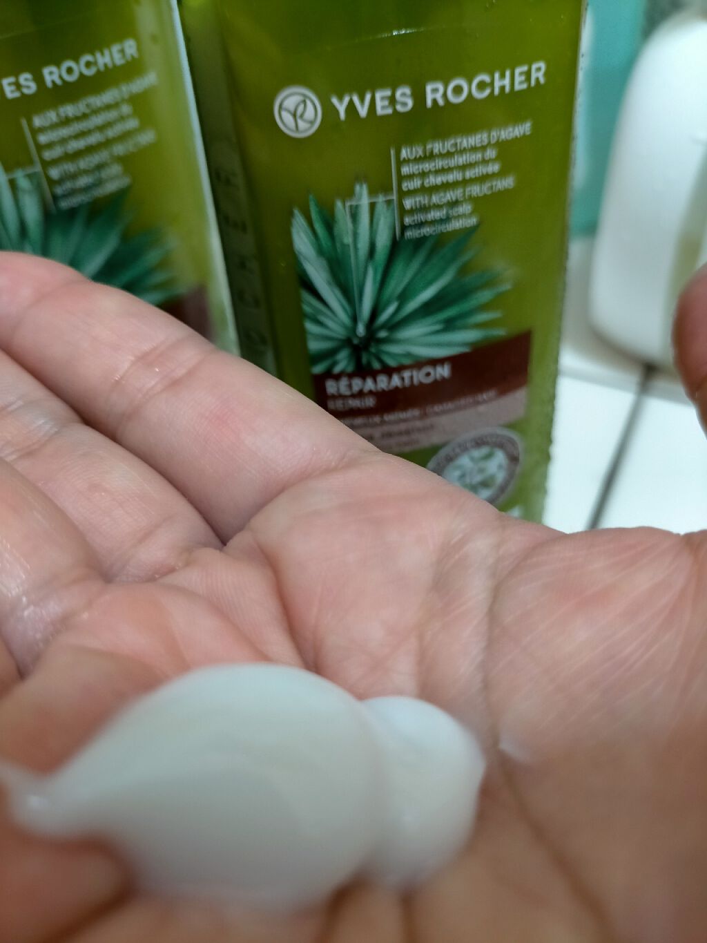 ヘルシースカルプ シャンプー リペア／コンディショナー リペア/イヴ・ロシェ/市販シャンプーを使ったクチコミ（3枚目）