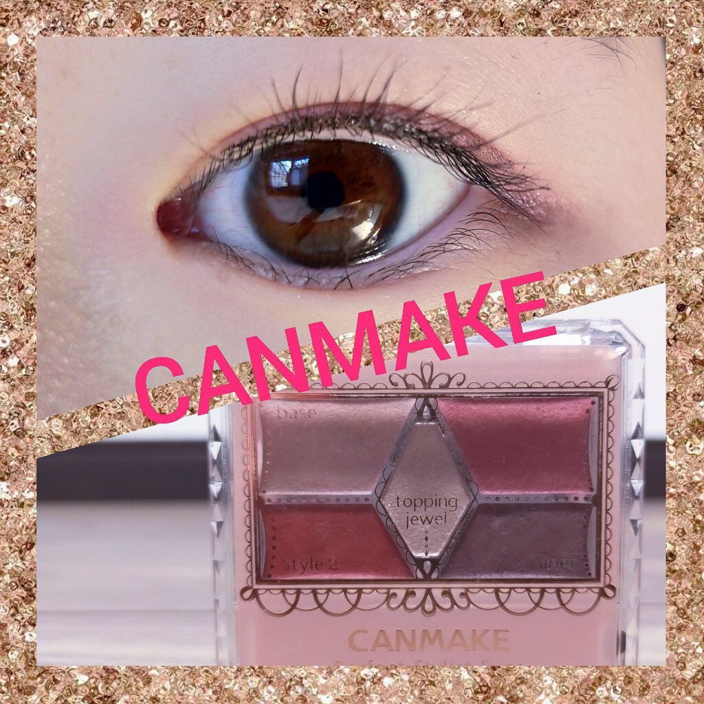 【旧品】パーフェクトスタイリストアイズ/キャンメイク/アイシャドウパレットを使ったクチコミ(1枚目)