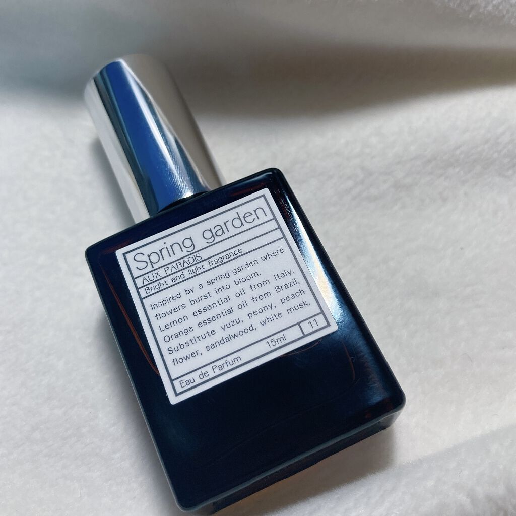 オードパルファム　#11 Spring garden 〔スプリング ガーデン〕/AUX PARADIS/香水(レディース)を使ったクチコミ（1枚目）