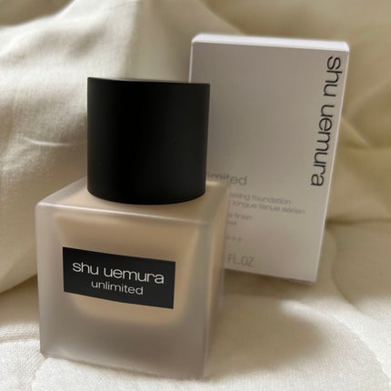 (旧)アンリミテッド ラスティング フルイド/shu uemura/リキッドファンデーションを使ったクチコミ(1枚目)