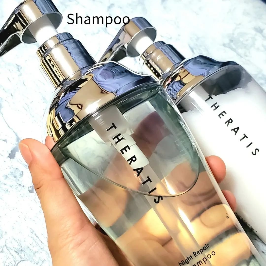 ナイトリペア シャンプー/ヘアトリートメント/THERATIS/シャンプー・コンディショナーを使ったクチコミ（3枚目）